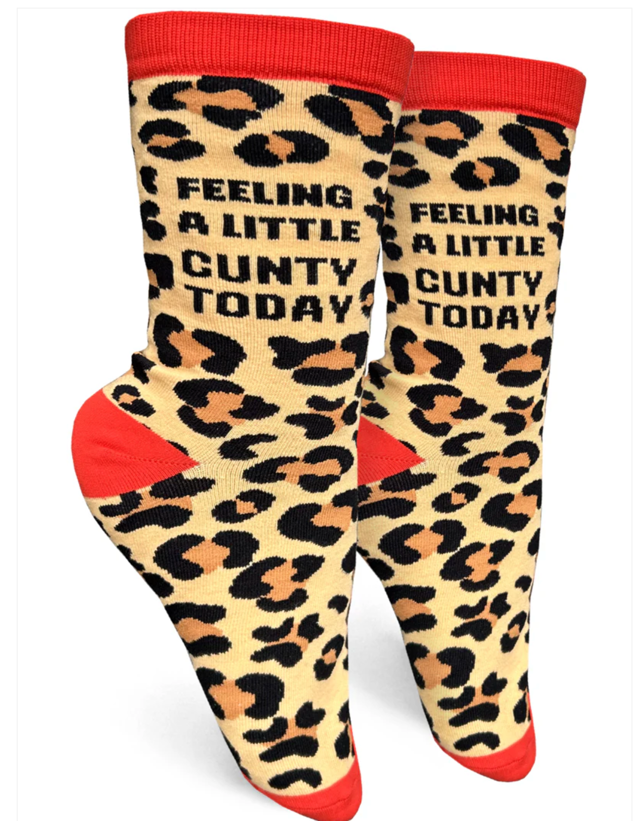 Feeling A Little Cunty Today Socks