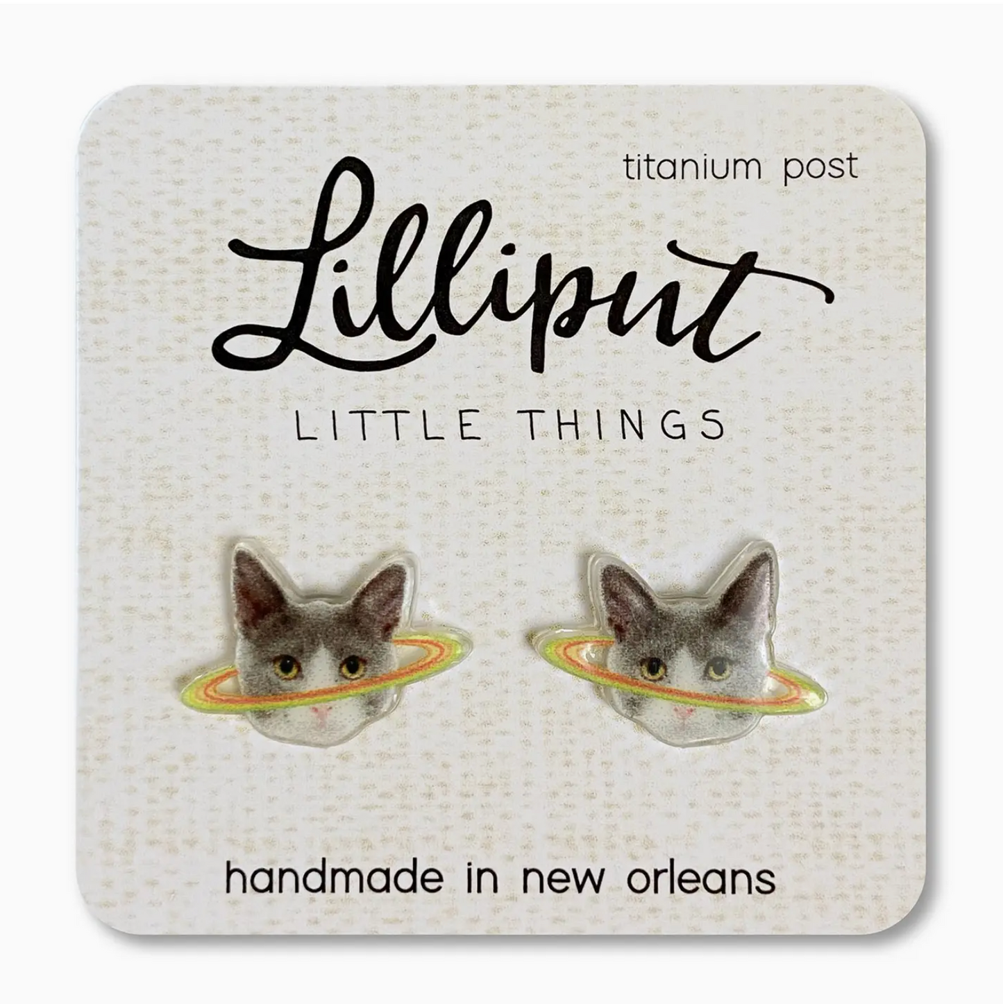 Caturn Earrings