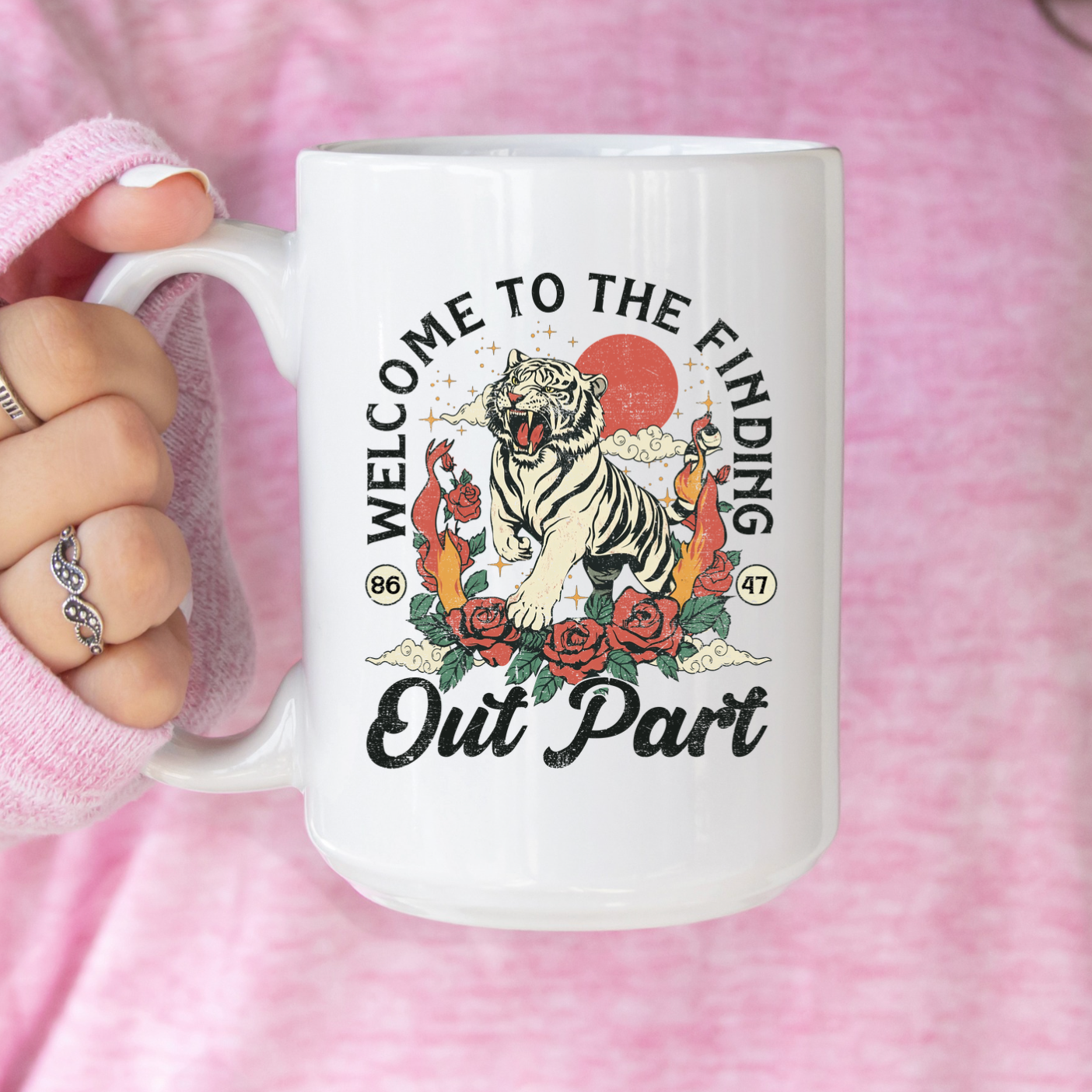 Welcome To The Finding Out Part 15 oz Mug (2 colors available)