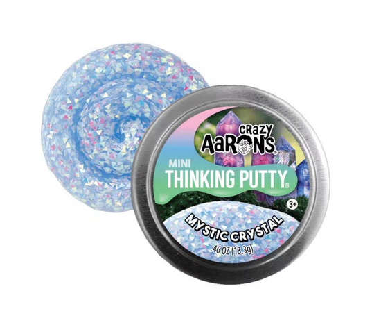 Mini Mystic Crystals Thinking Putty 2'' Tin