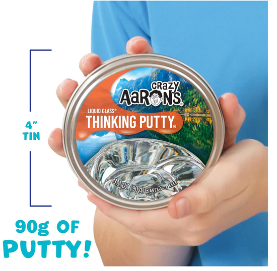 Liquid Glass Thinking Putty 4'' Tin