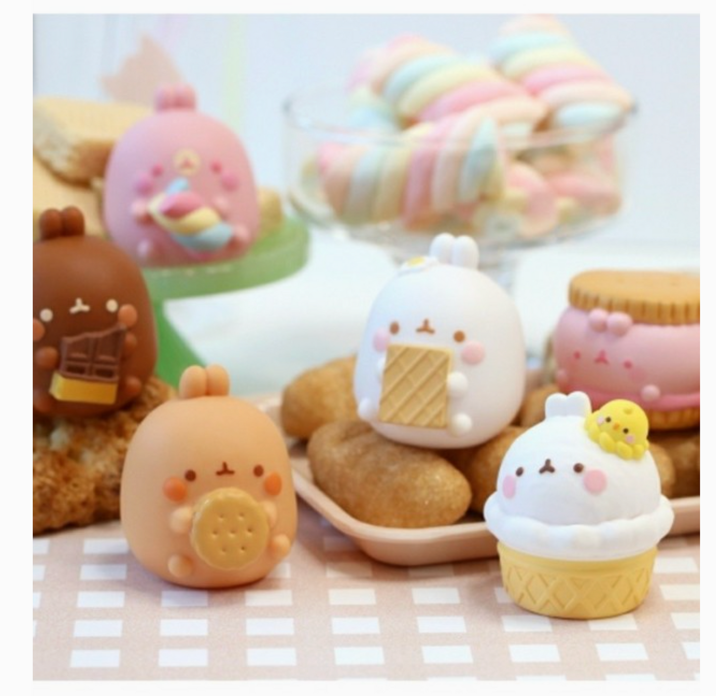 Molang Snack Time Theme Random Figure Box