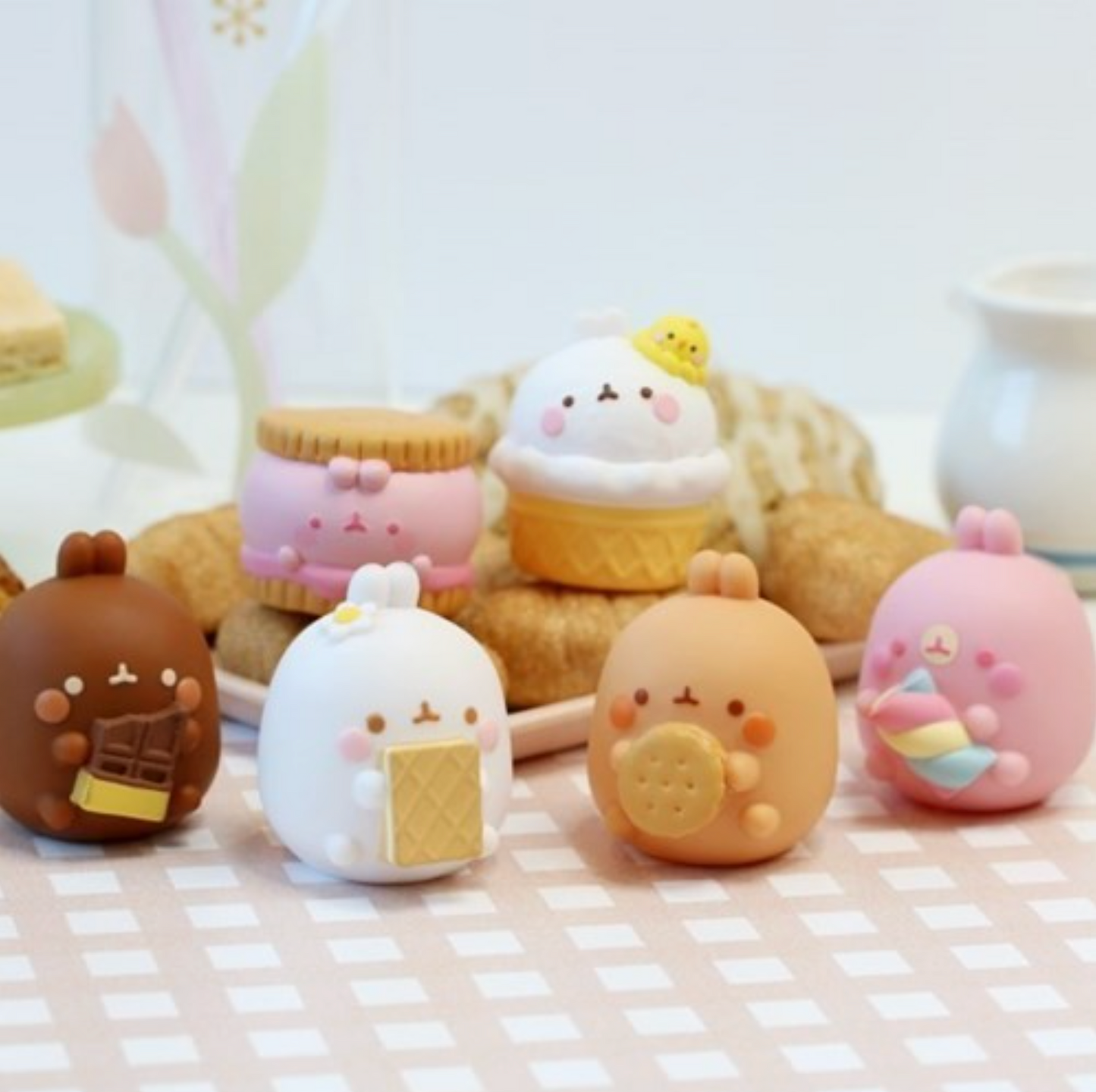 Molang Snack Time Theme Random Figure Box