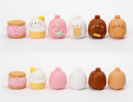 Molang Snack Time Theme Random Figure Box