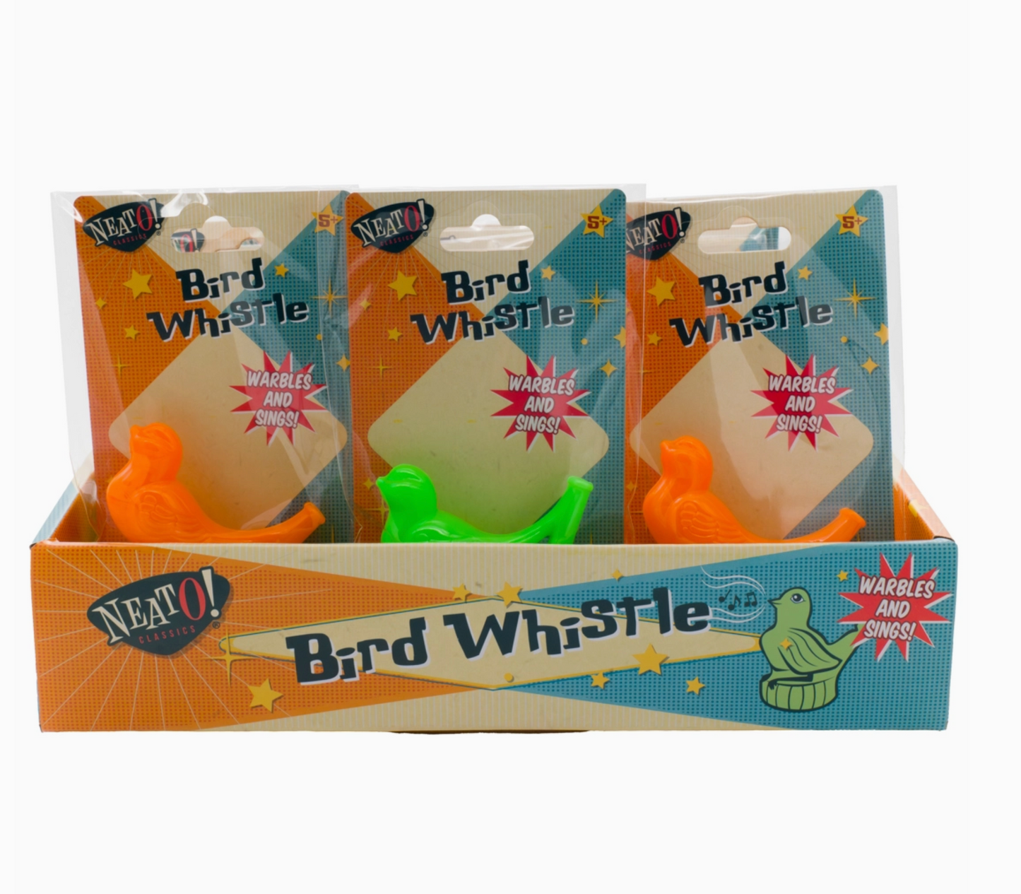 Neato! Bird Whistle - Retro Classic (2 colors available)