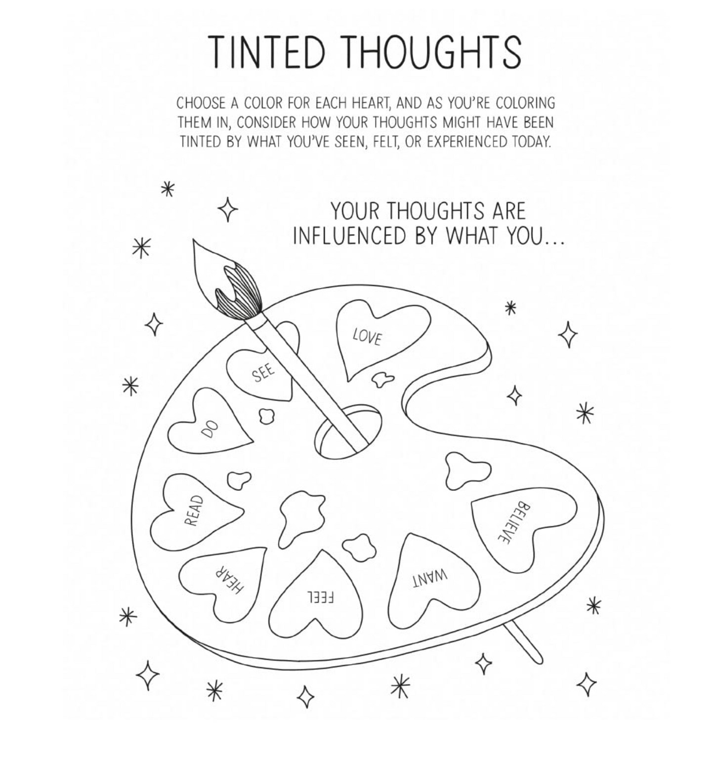Out of Your Mind: A Journal and Coloring Book to Distract Your Anxious Mind (Anxiety Journaling and Coloring Series) Book