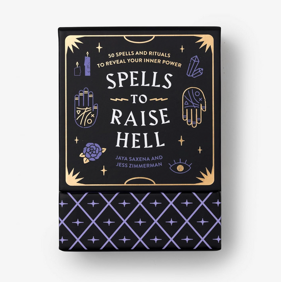 Spells to Raise Hell Cards: 50 Spells and Rituals to Reveal Your Inner Power