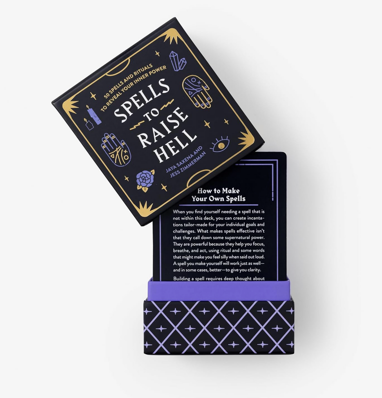 Spells to Raise Hell Cards: 50 Spells and Rituals to Reveal Your Inner Power