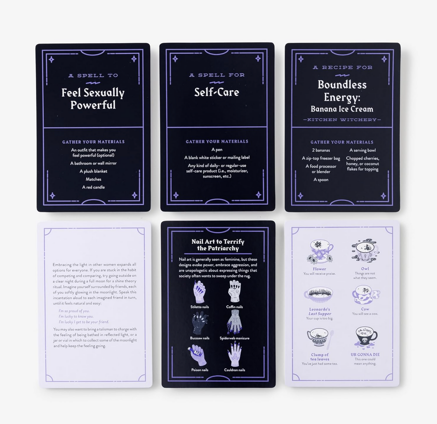 Spells to Raise Hell Cards: 50 Spells and Rituals to Reveal Your Inner Power