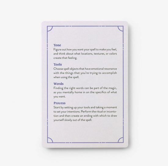 Spells to Raise Hell Cards: 50 Spells and Rituals to Reveal Your Inner Power