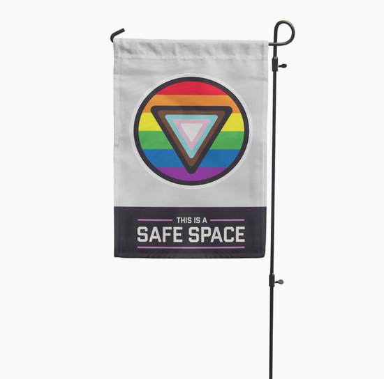 This is A Safe Space Garden Flag