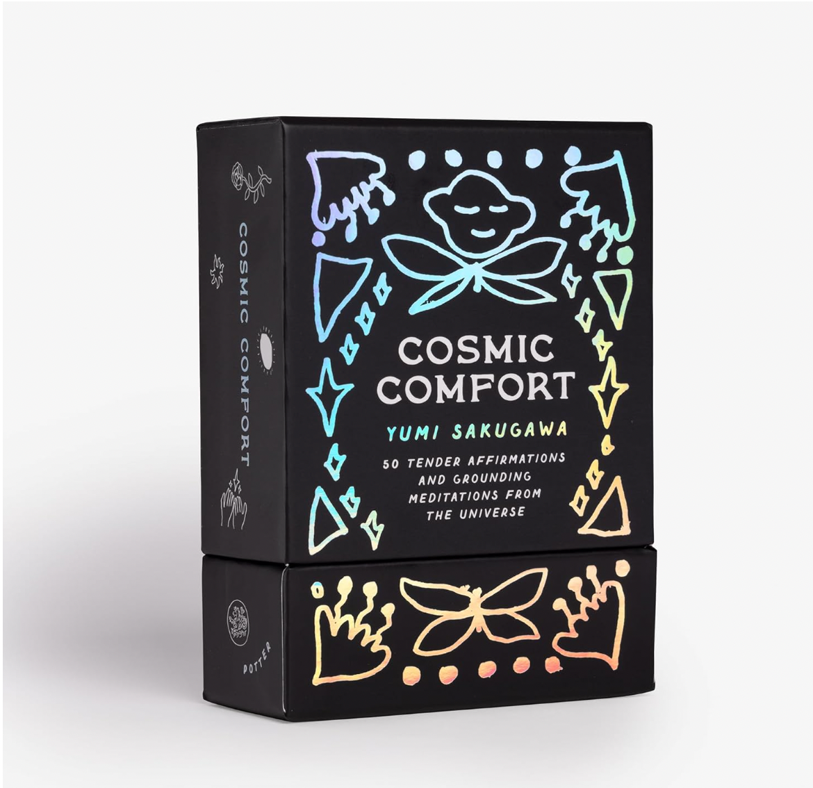 Cosmic Comfort: 50 Tender Affirmations and Grounding Meditations from the Universe: Meditation Cards