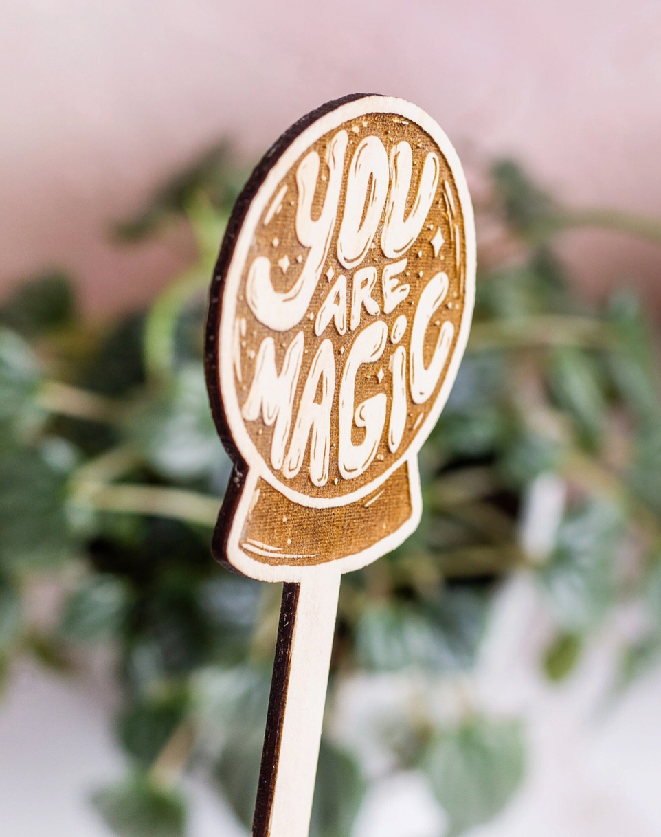 You Are Magic Plant Stake