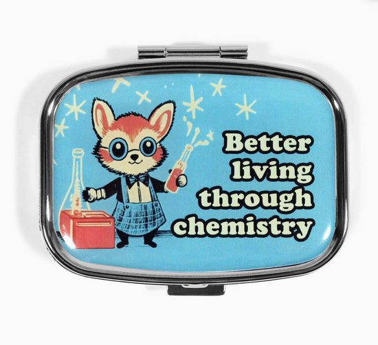 Better Living Through Chemistry Pill Tin