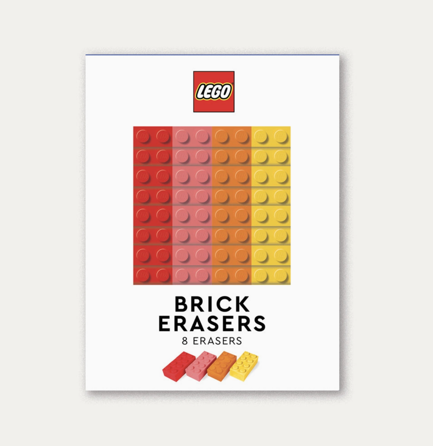 Lego Brick Erasers (Multicolor)