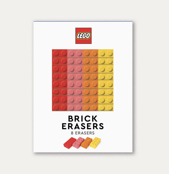 Lego Brick Erasers (Multicolor)
