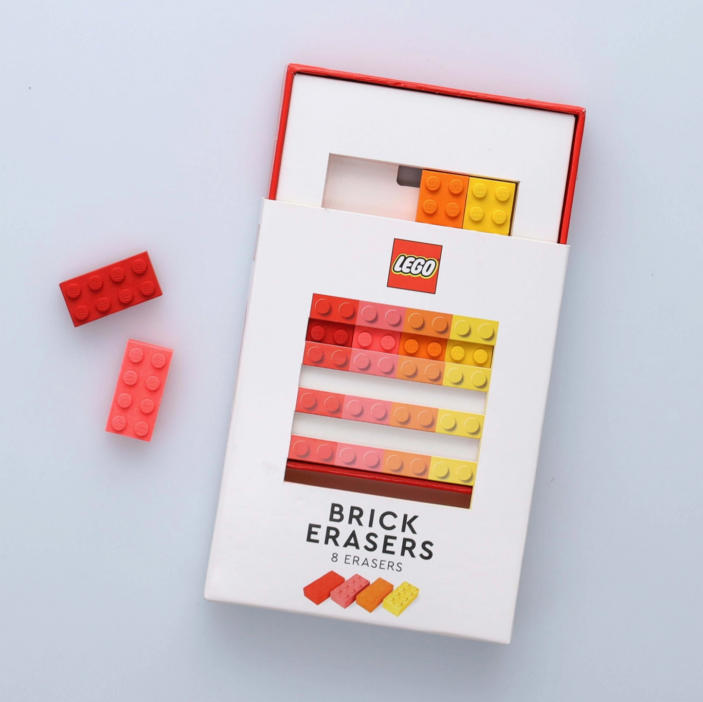 Lego Brick Erasers (Multicolor)