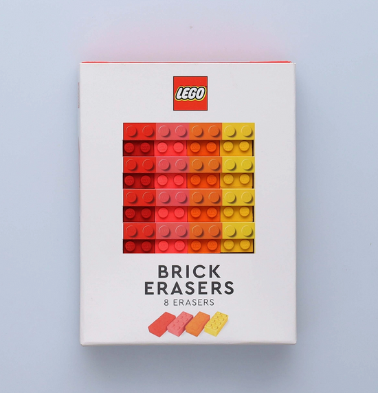 Lego Brick Erasers (Multicolor)
