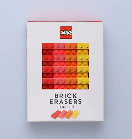 Lego Brick Erasers (Multicolor)