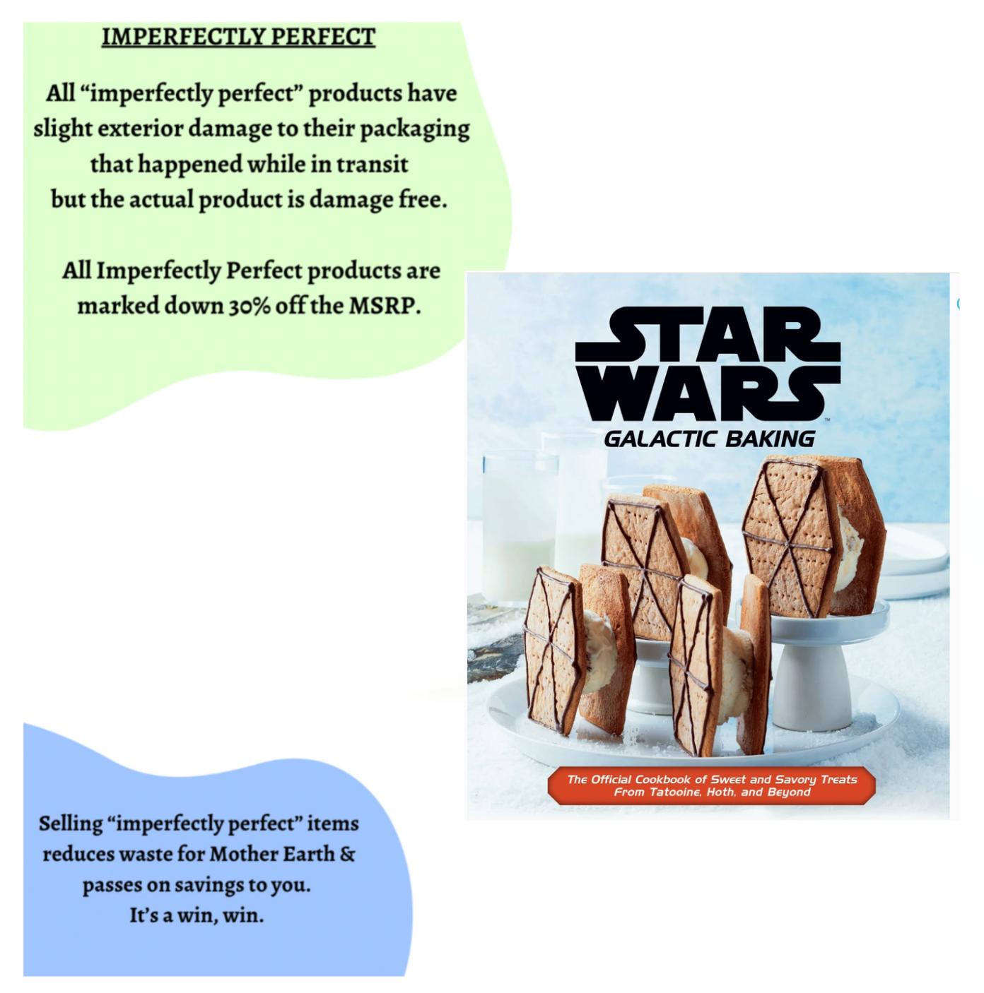 *Imperfectly Perfect Star Wars Galactic Baking Book