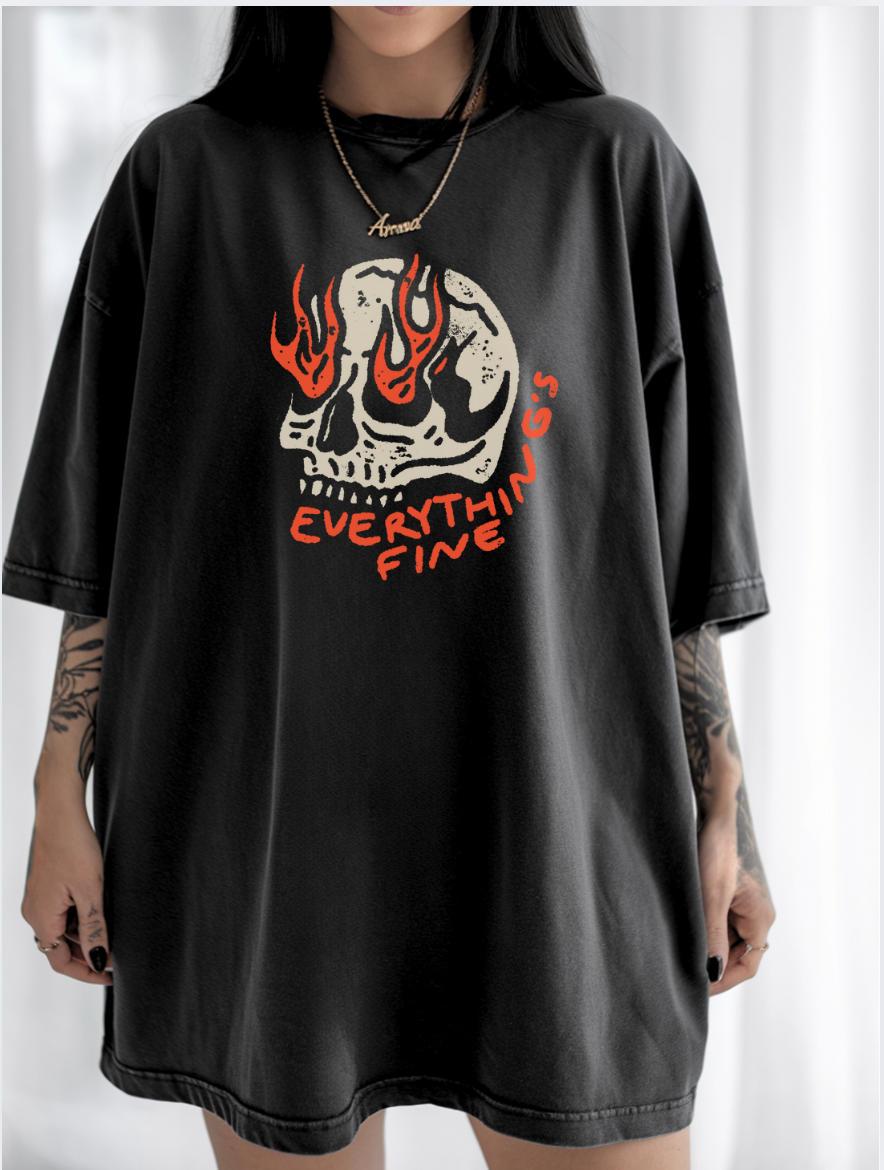 Everything's Fine Unisex Tee