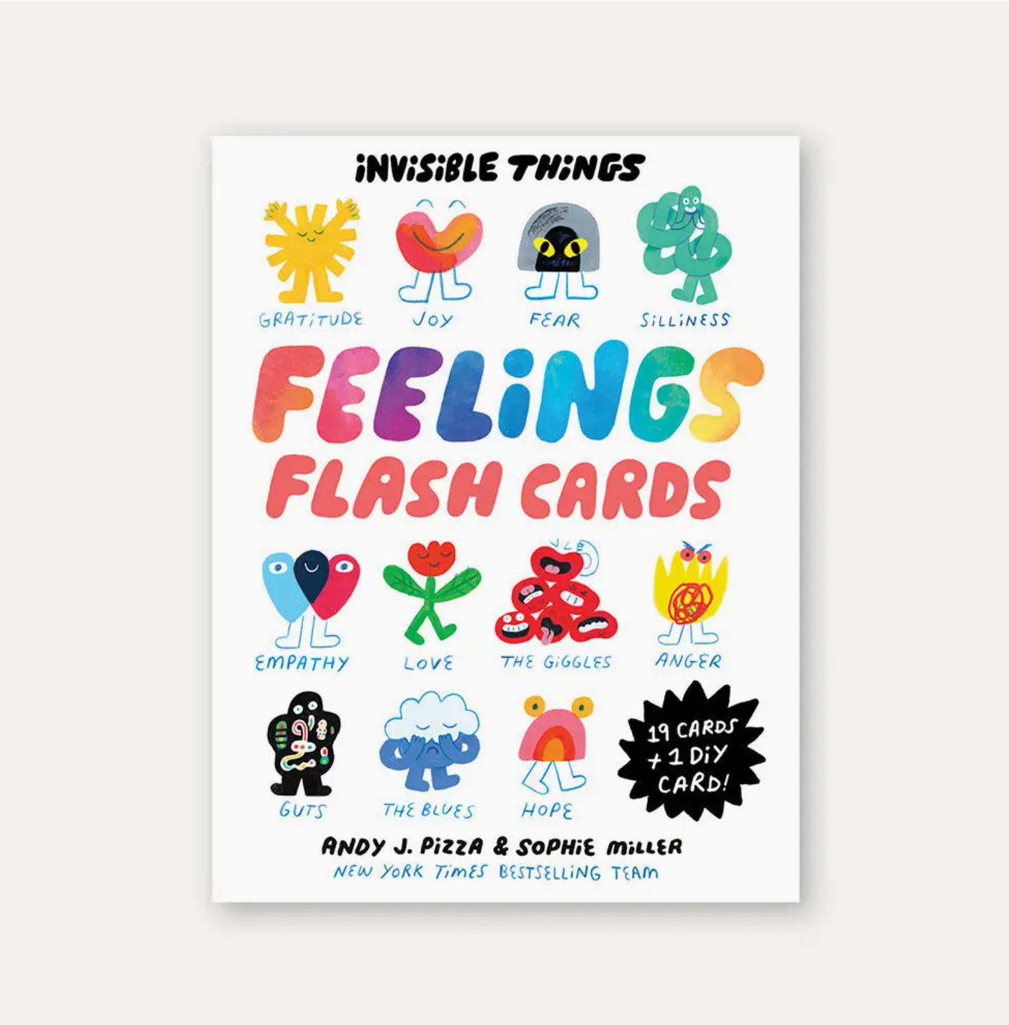 Invisible Things Feelings Flash Cards