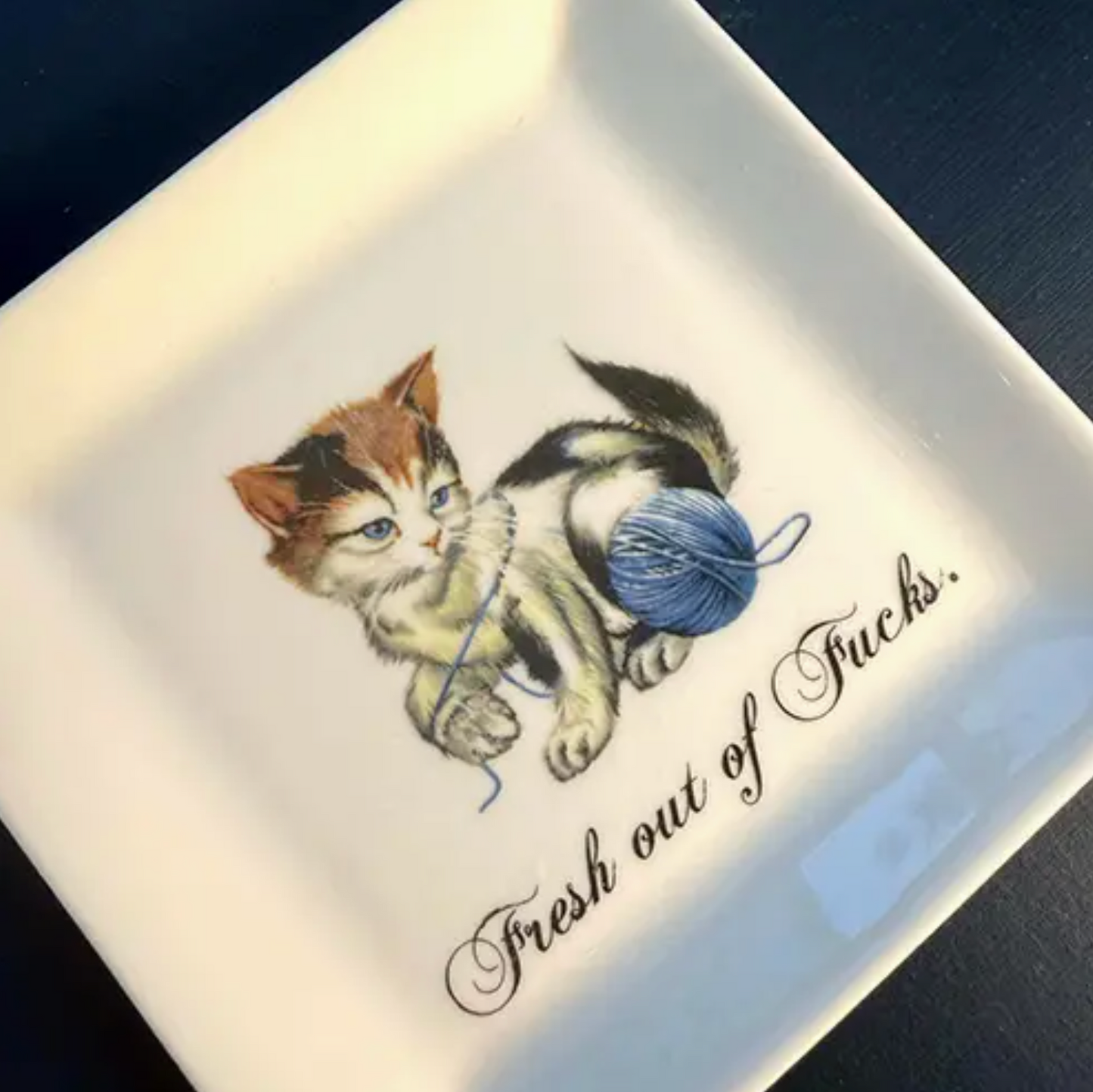 Fresh Out Of Fucks Trinket Tray