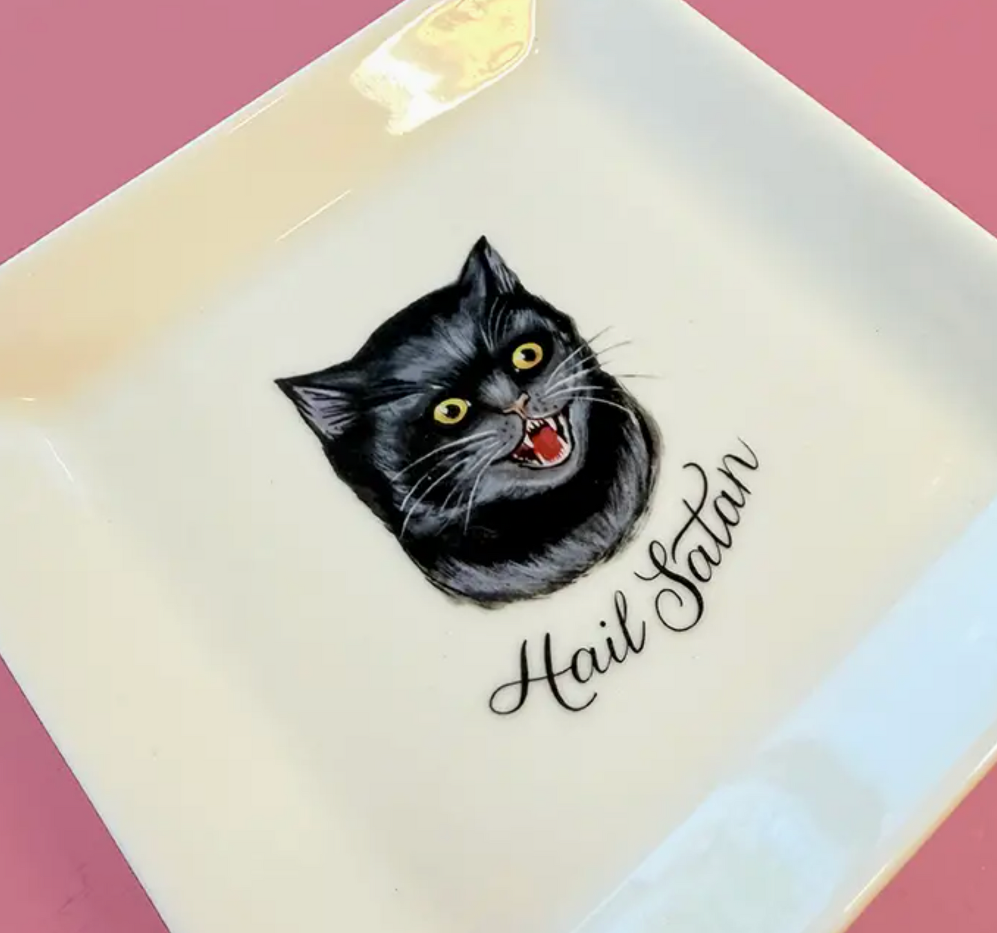 Hail Satan Trinket Tray