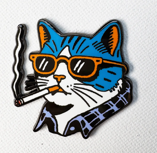 Cool Cat Pin