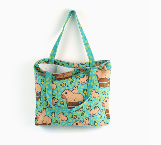 Capybara Cuties Tote Bag