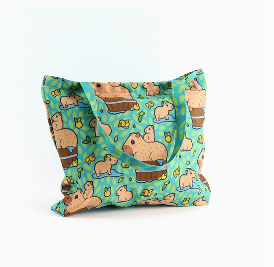 Capybara Cuties Tote Bag
