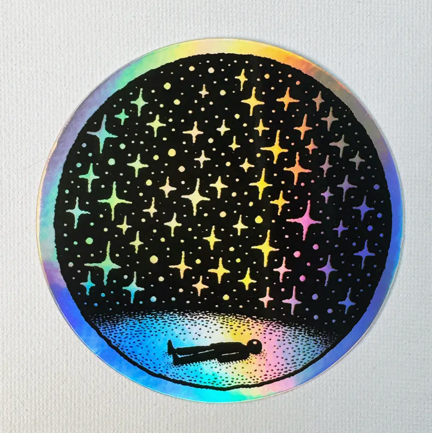 Stargazer Holographic Sticker