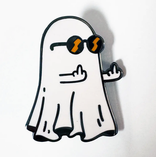 Unfriendly Ghost Pin