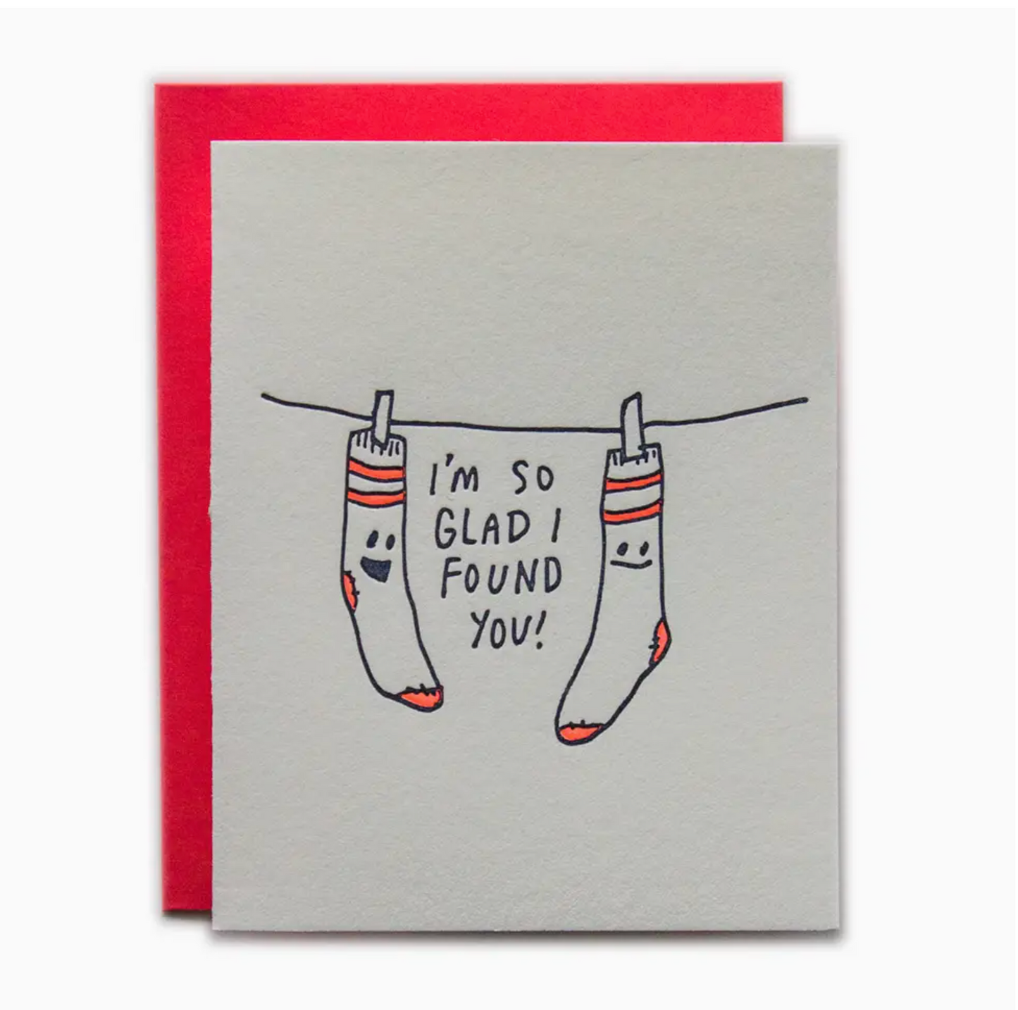 I'm So Glad I Found You Card