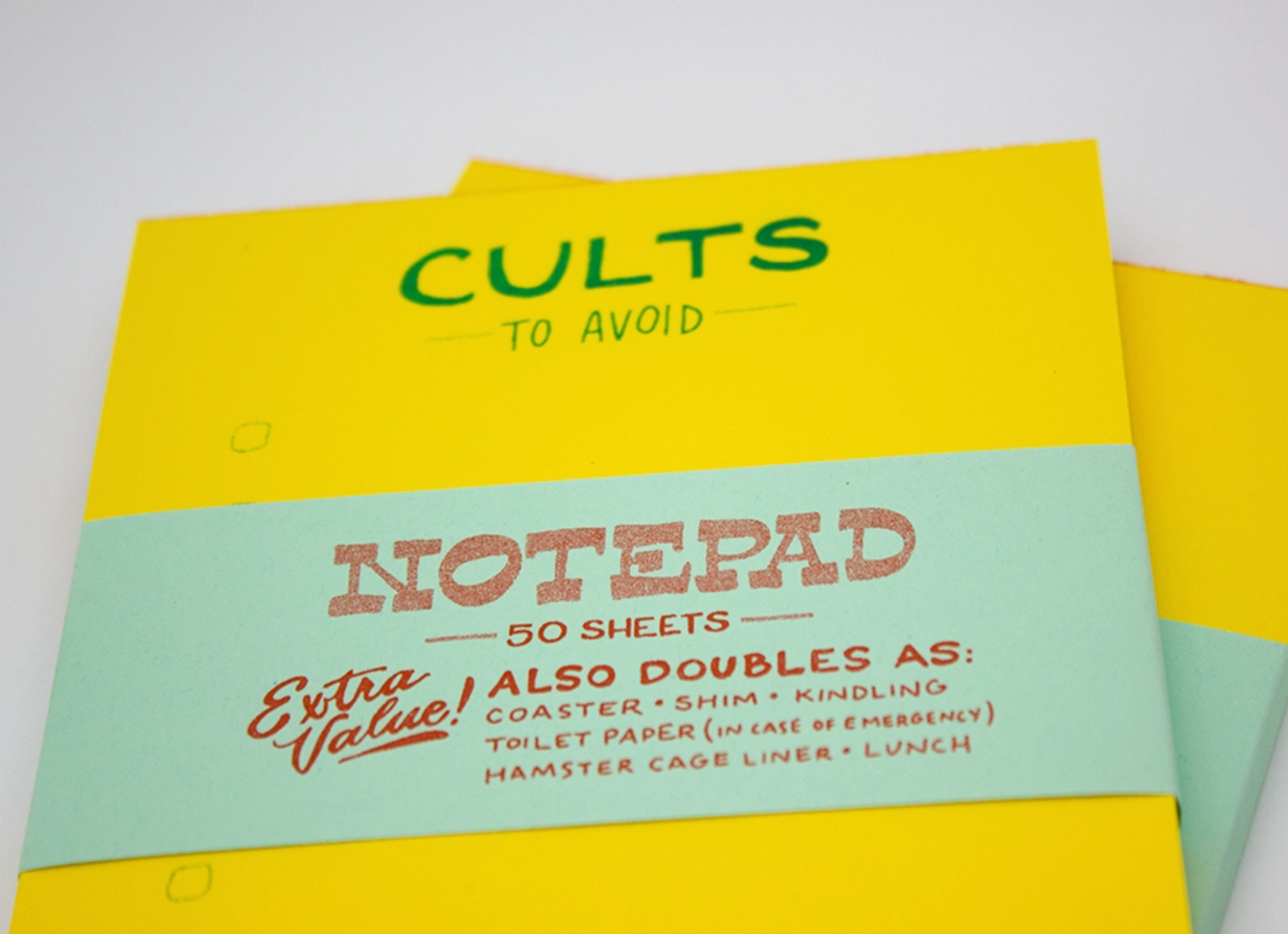 Cults To Avoid Notepad - 50 sheets