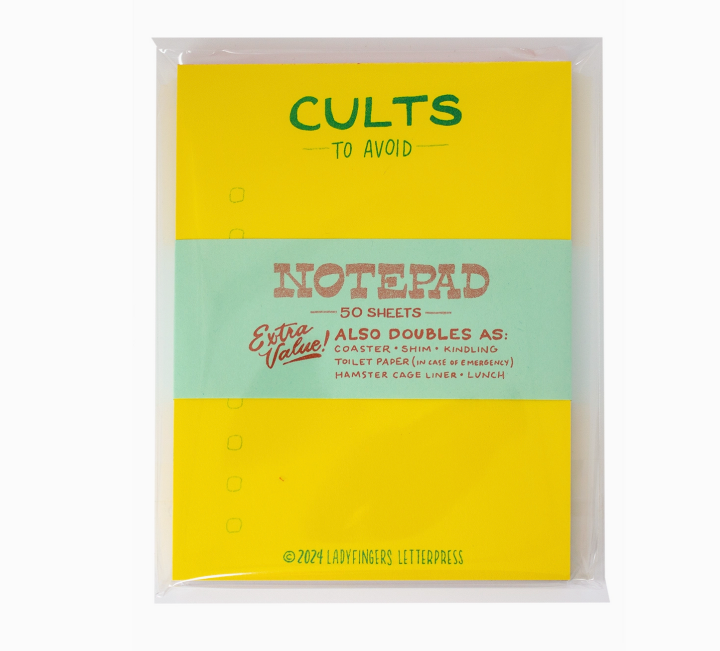 Cults To Avoid Notepad - 50 sheets