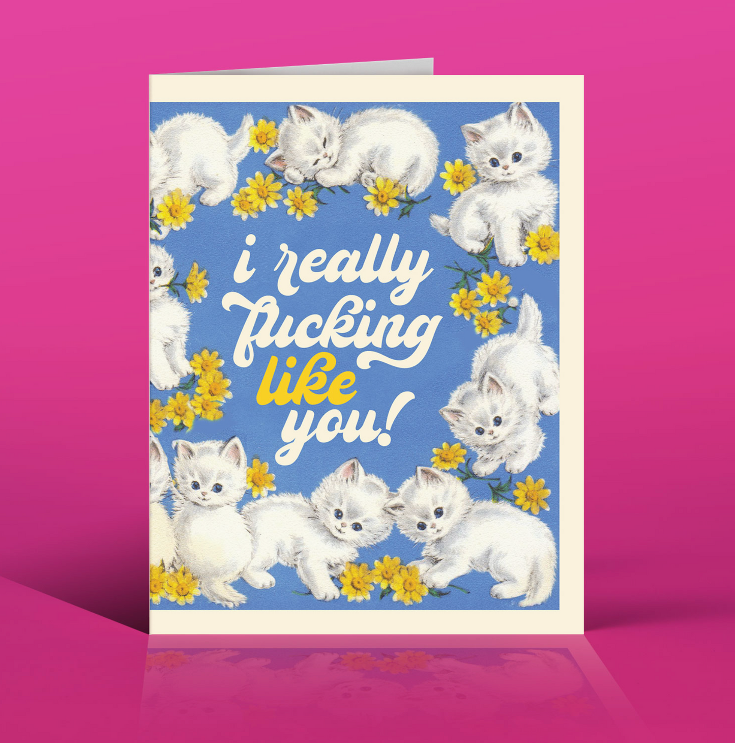 I Really Fucking Like You Card
