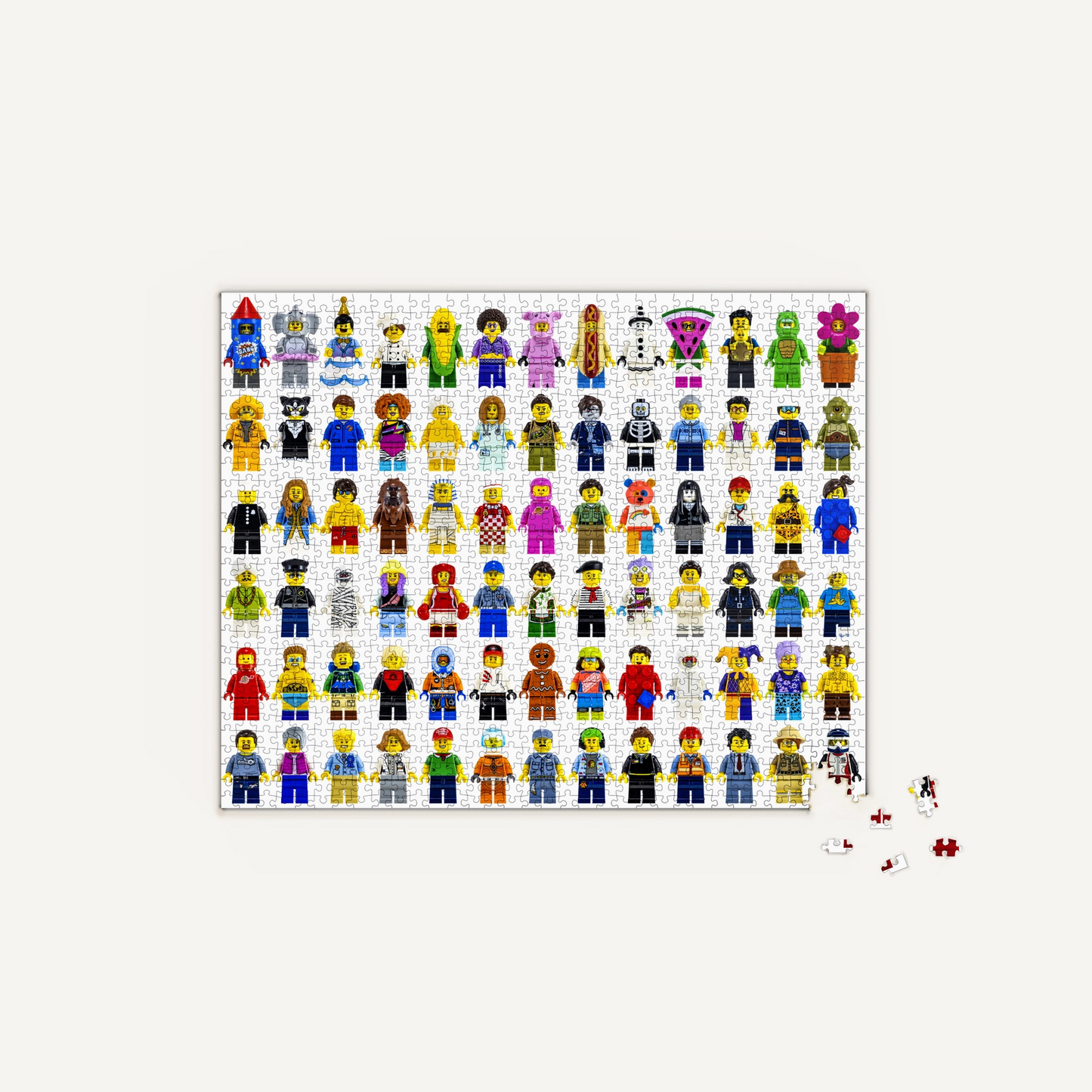 Lego Minifigure 1000-Piece Puzzle