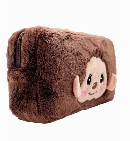 Monchhichi Plush Cosmetic Bag