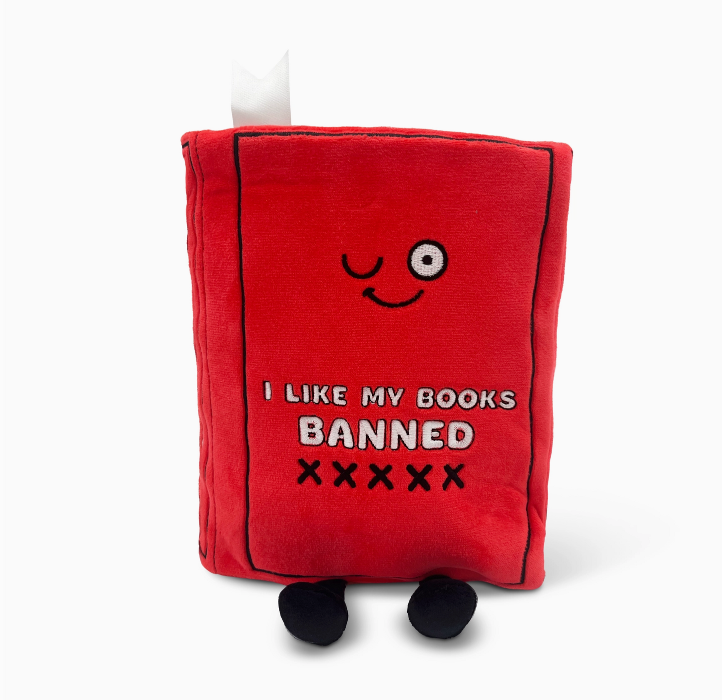 I Like My Books Banned Plushie