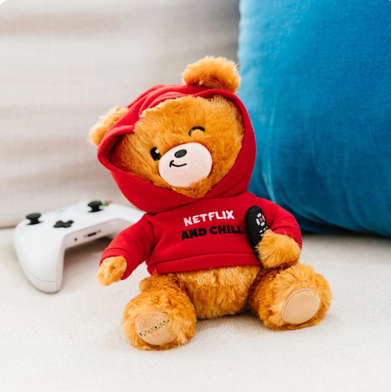 Netflix & Chill Teddy Bear Plushie