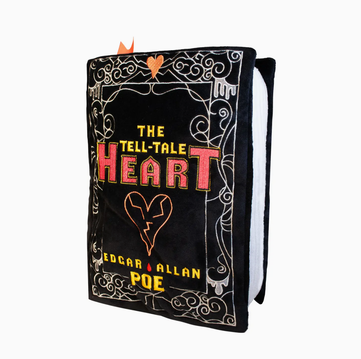 The Tell-Tale Heart Edgar Allan Poe Book Plushie