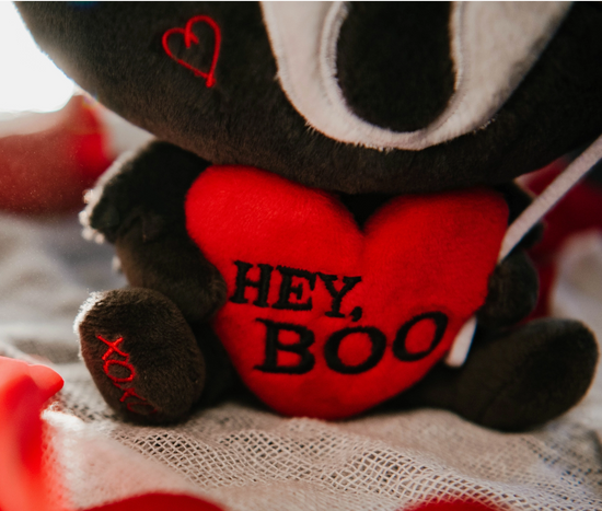 Hey Boo Ghost Mask Killer Plushie