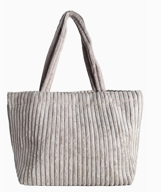 Miffy & Friends Stone Corduroy Tote Bag
