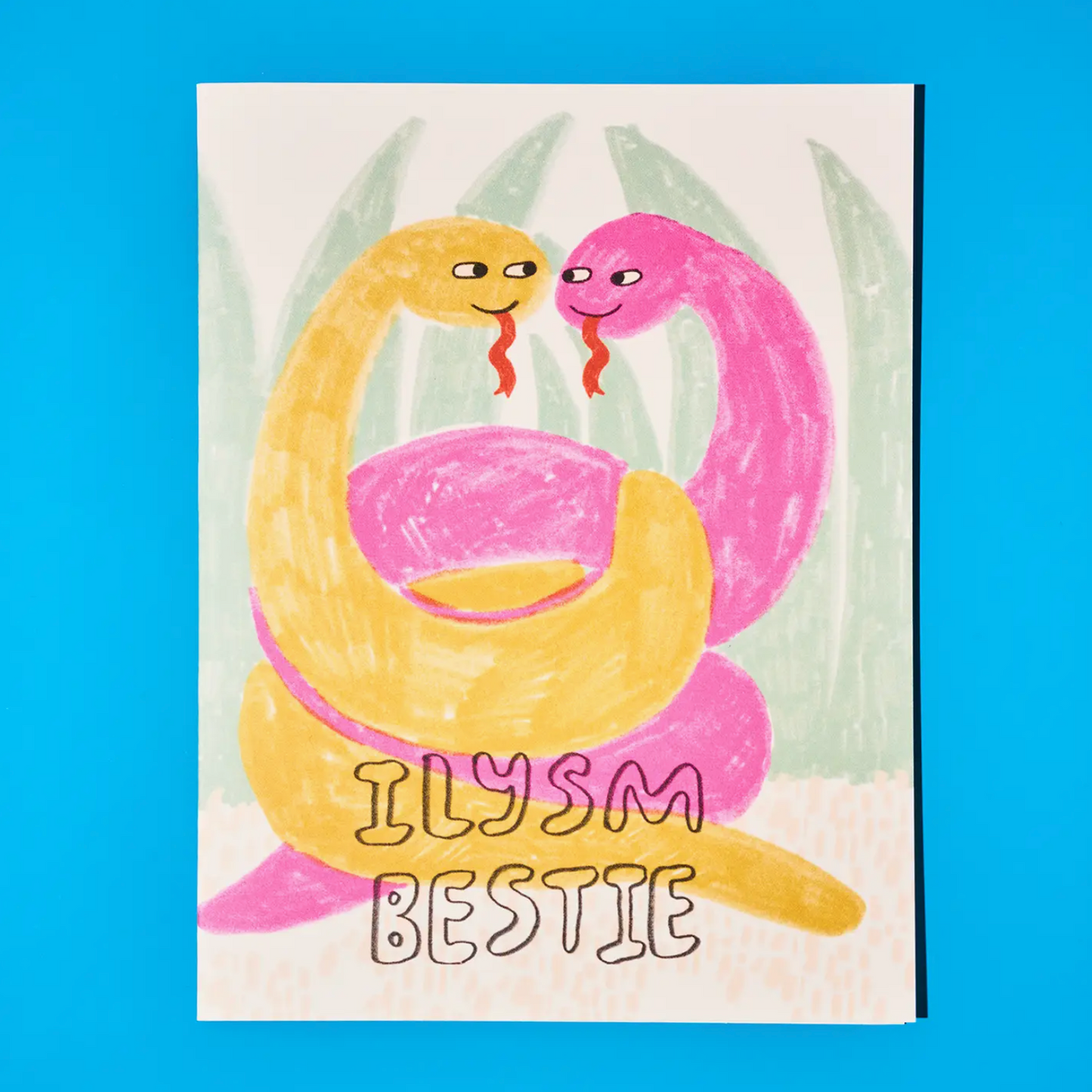 ILYSM Bestie Card