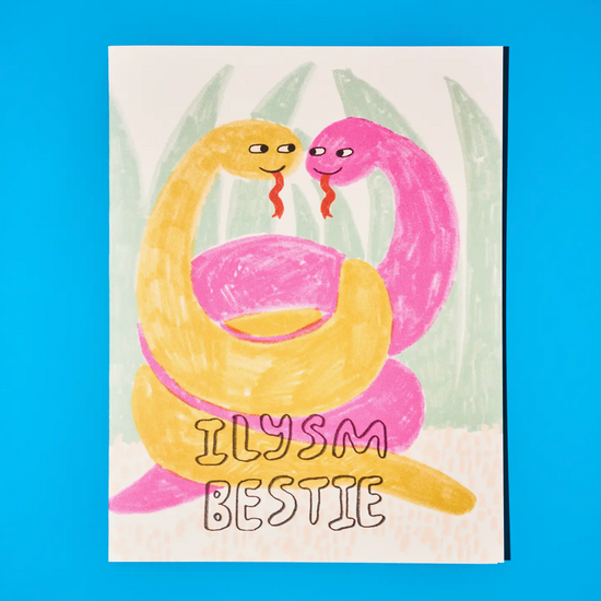 ILYSM Bestie Card