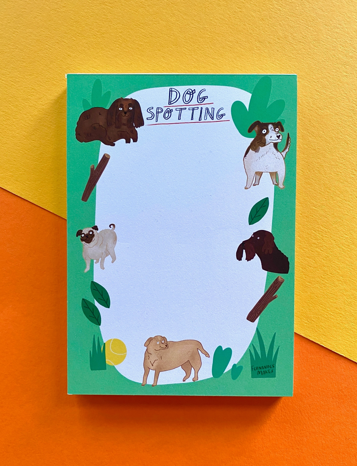 Dog Spotting Notepad - 50 sheets