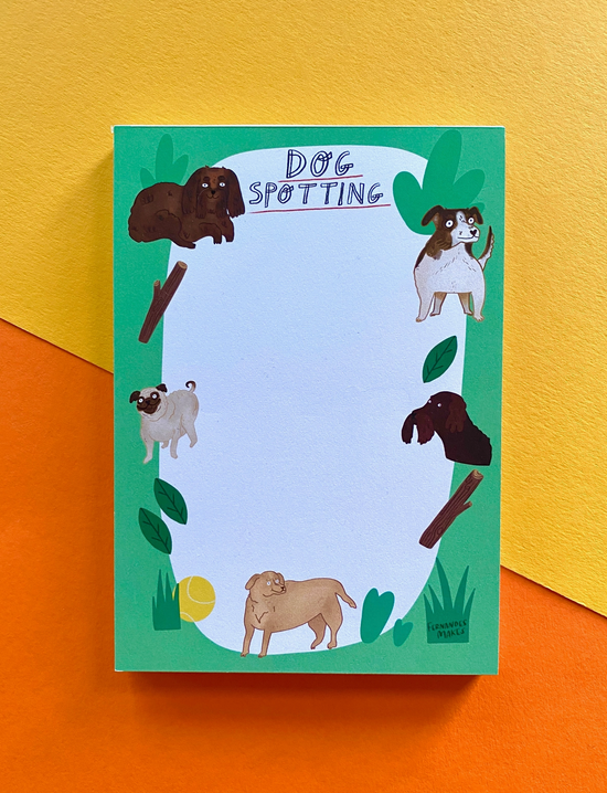 Dog Spotting Notepad - 50 sheets