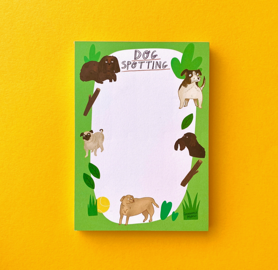 Dog Spotting Notepad - 50 sheets