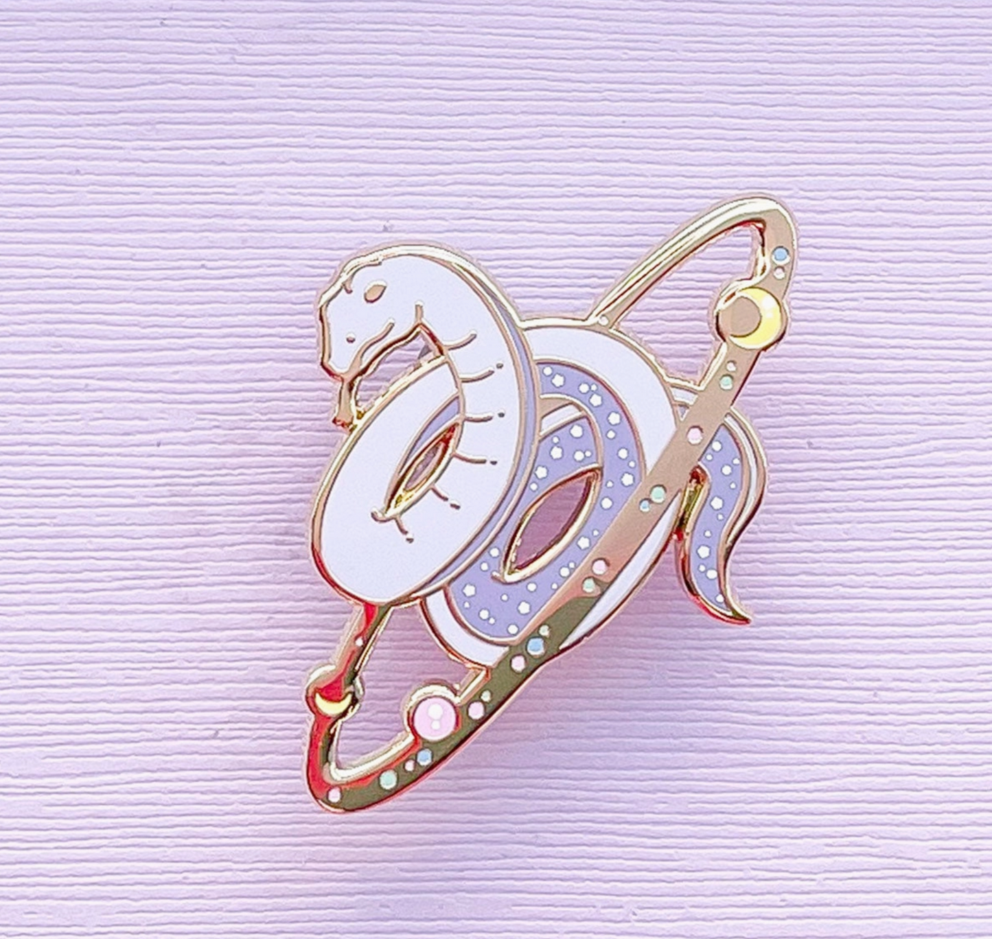 Cosmic Snake Pin